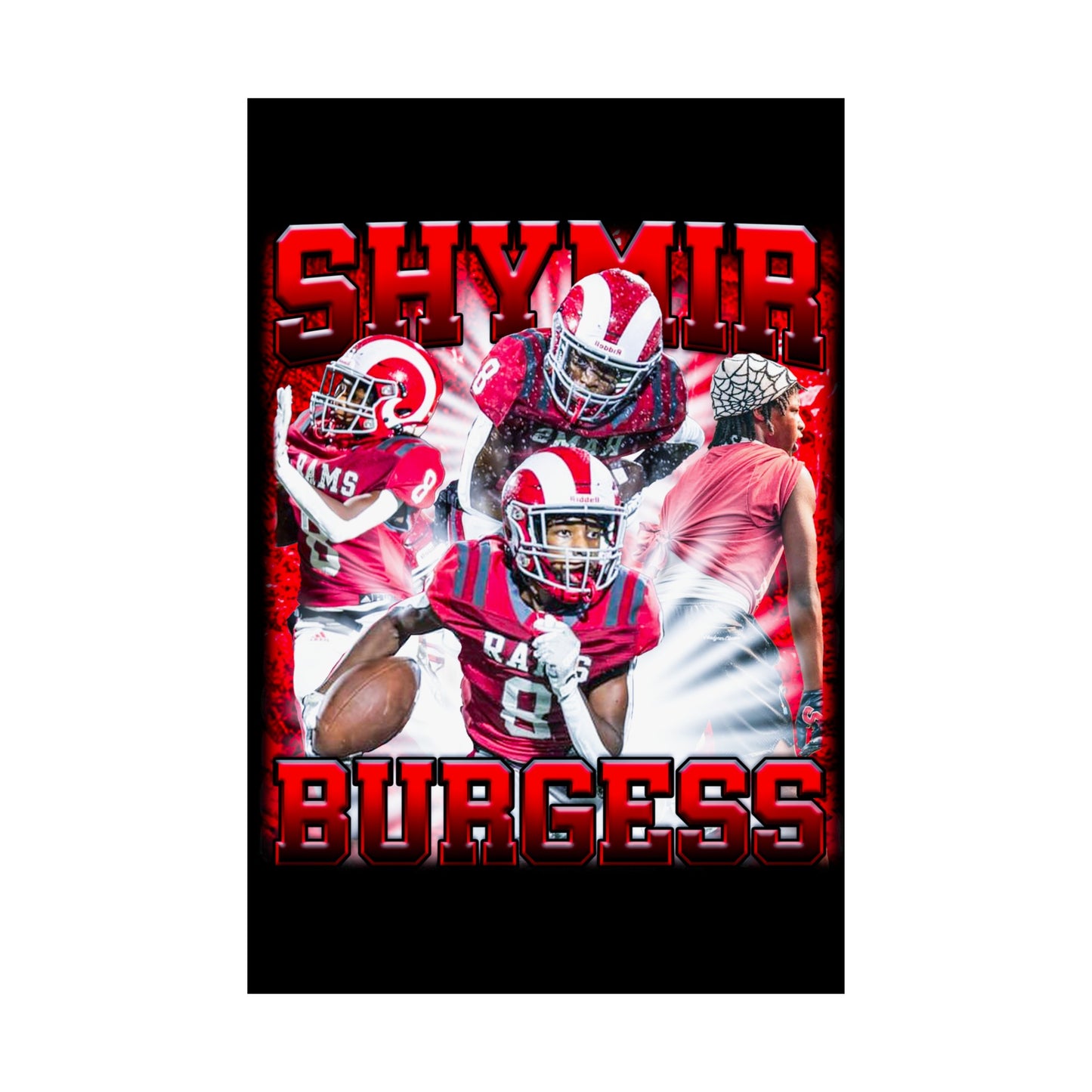 Shymir Burgess Poster 24" x 36"