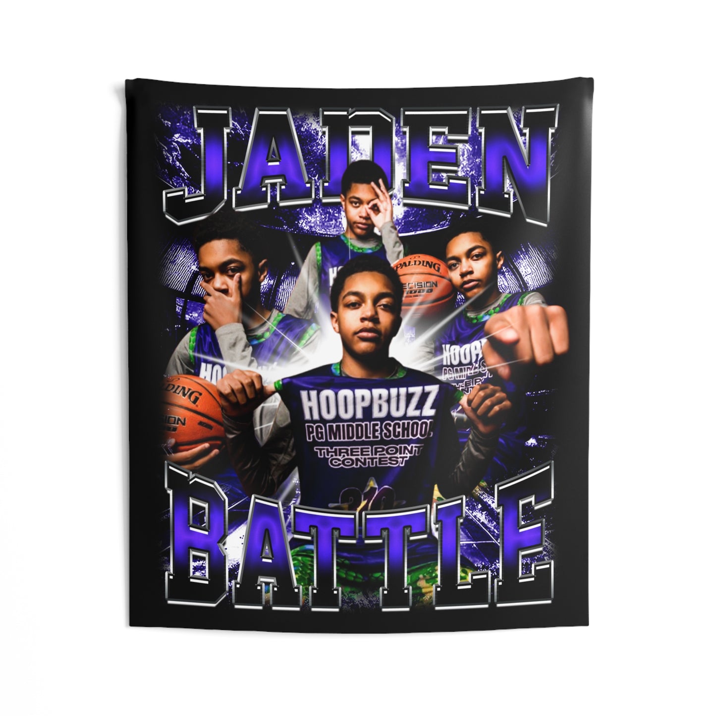 Jaden Battle Tapestry 50” x 60”
