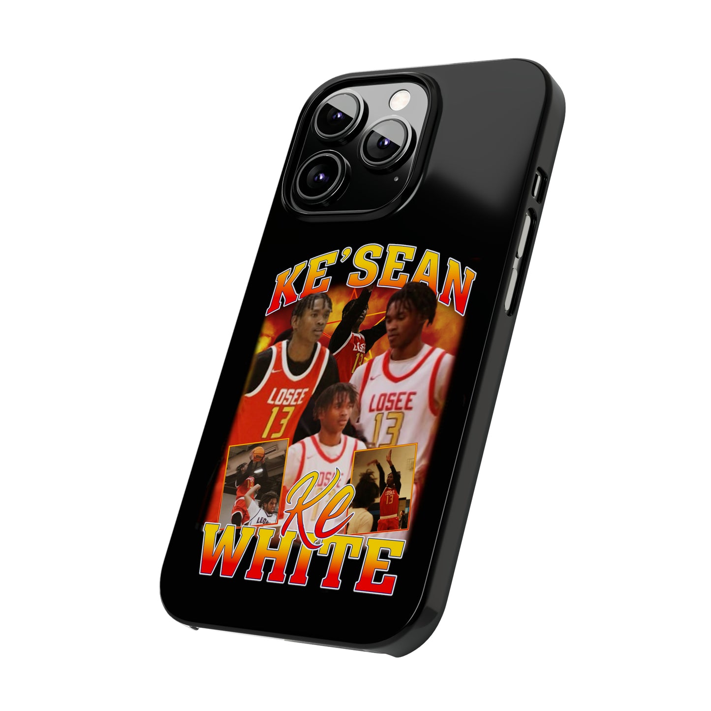 Ke'sean White Phone Case