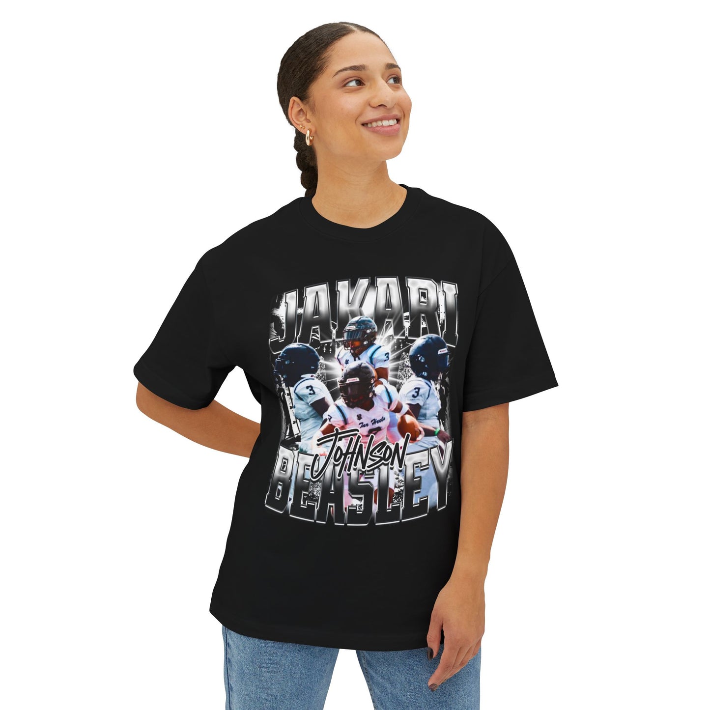 Jakari Johnson Beasley Oversized Vintage Tee