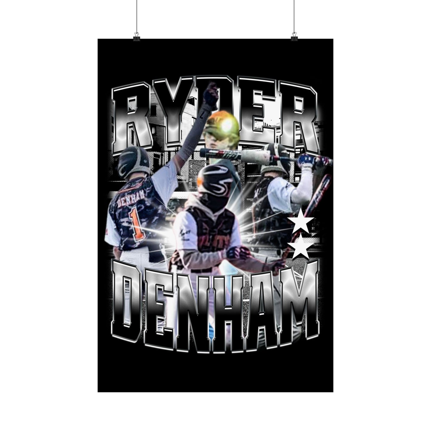 Ryder Denham Poster 24" x 36"