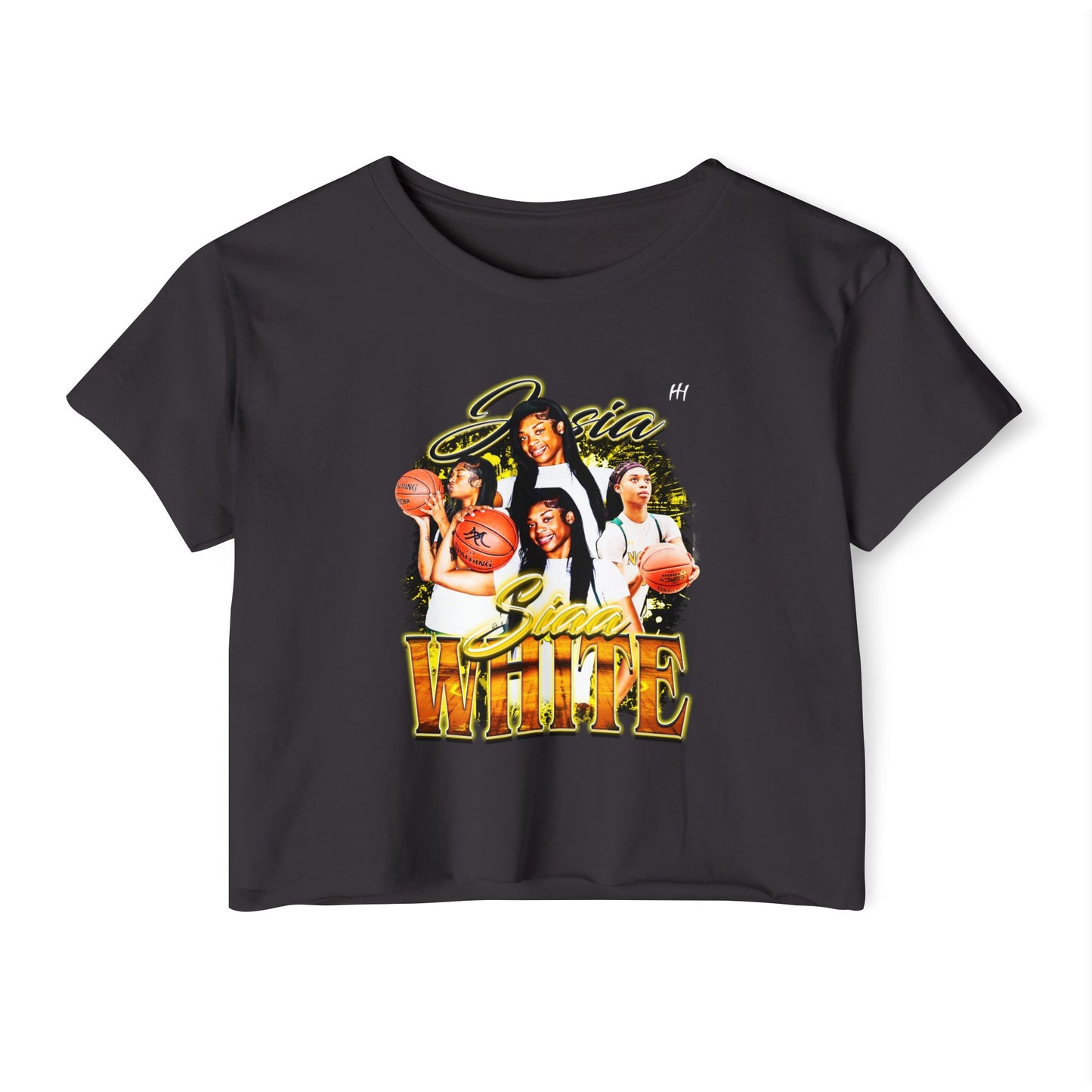 Jasia White Crop Top