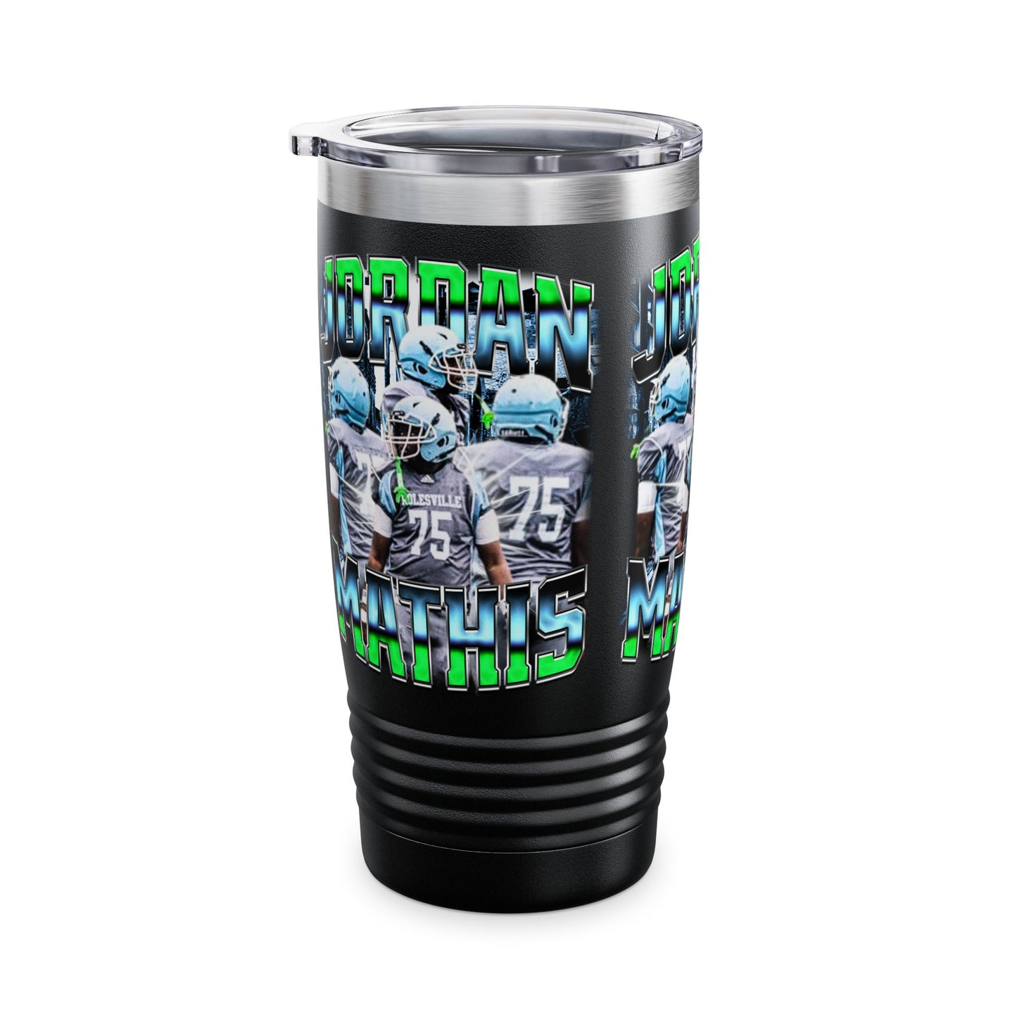 Jordan Mathis Stainless Steal Tumbler