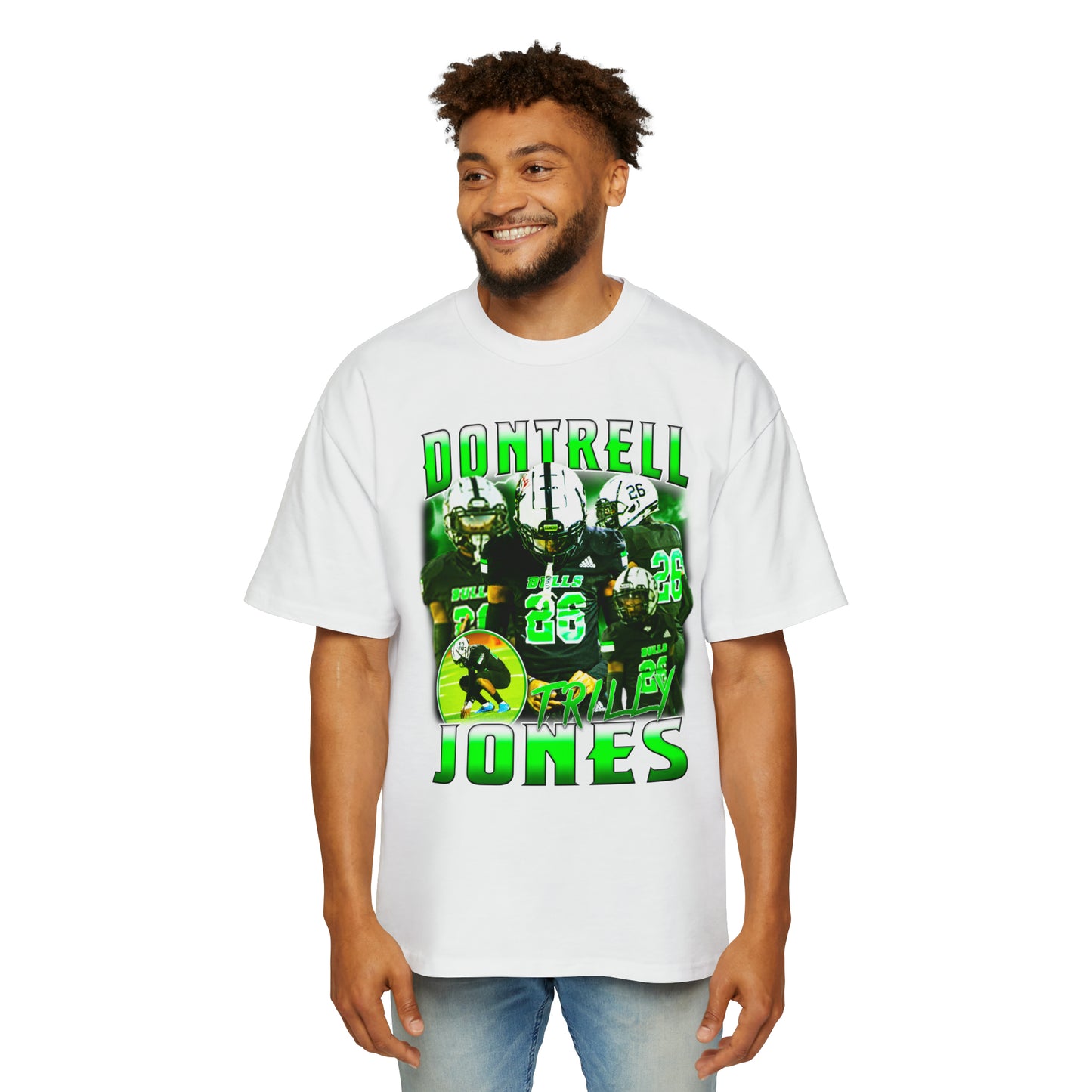 Dontrell Jones Oversized Vintage Tee