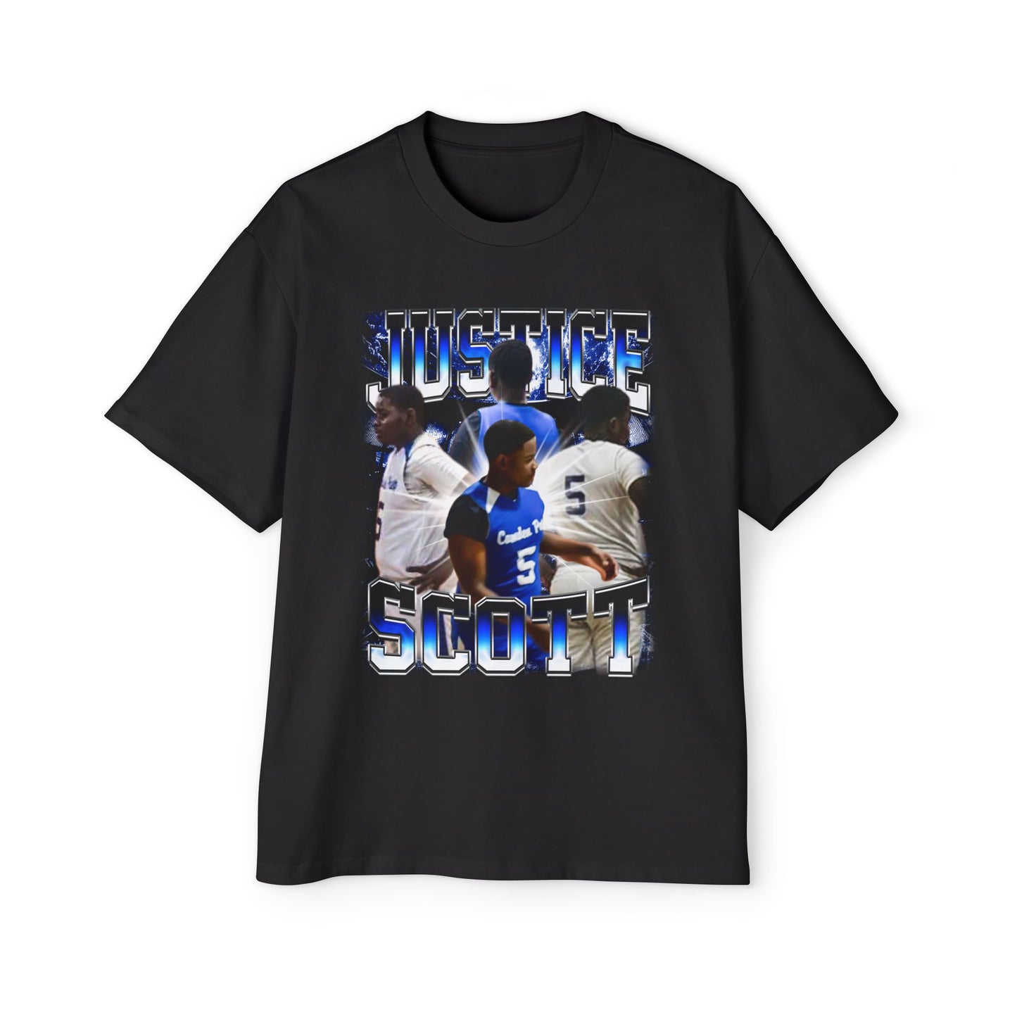 Justice Scott Oversized Retro Tee