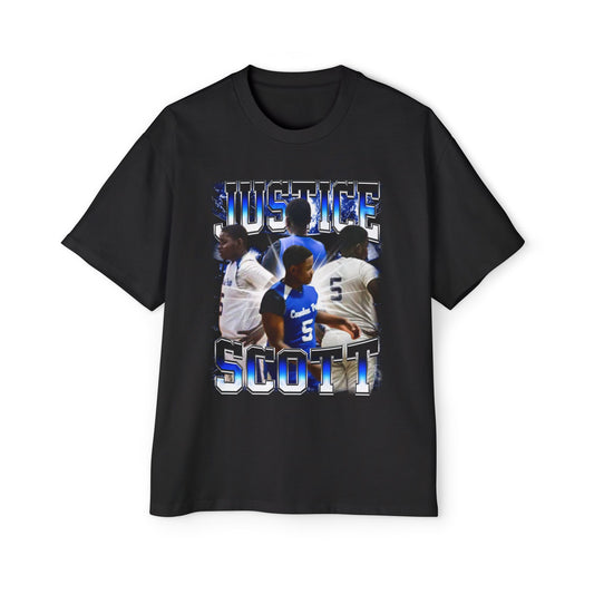 Justice Scott Oversized Retro Tee
