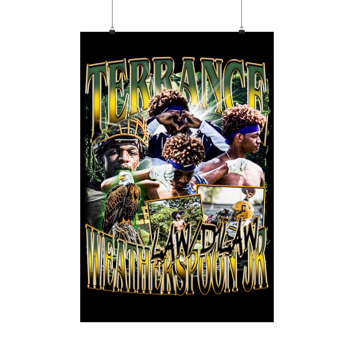 Terrance Weatherspoon Jr Poster 24" x 36"