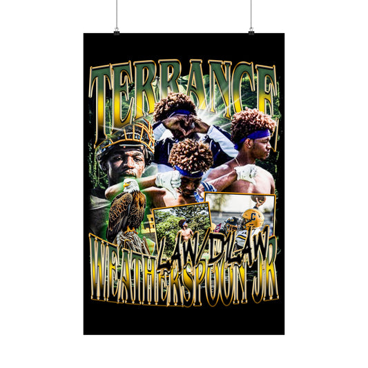 Terrance Weatherspoon Jr Poster 24" x 36"