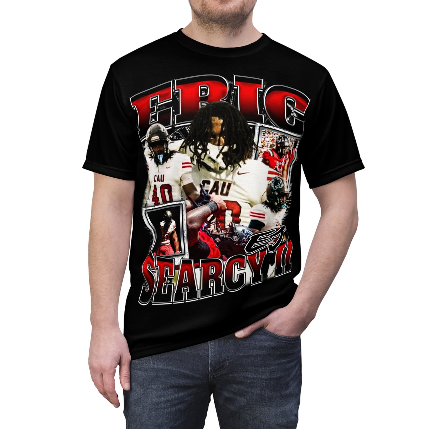 Eric Searcy II Vintage Full Print Tee