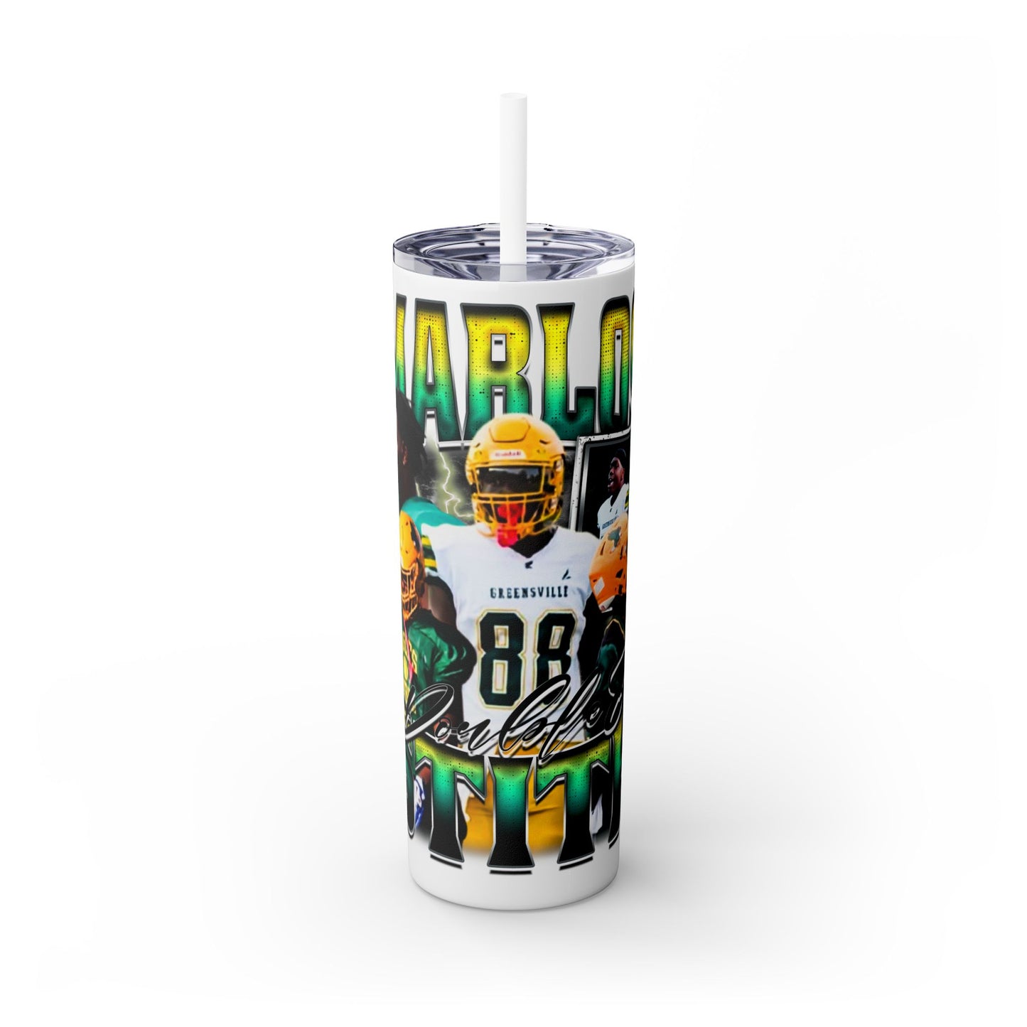Marlos Stith Stainless Steal Tumbler