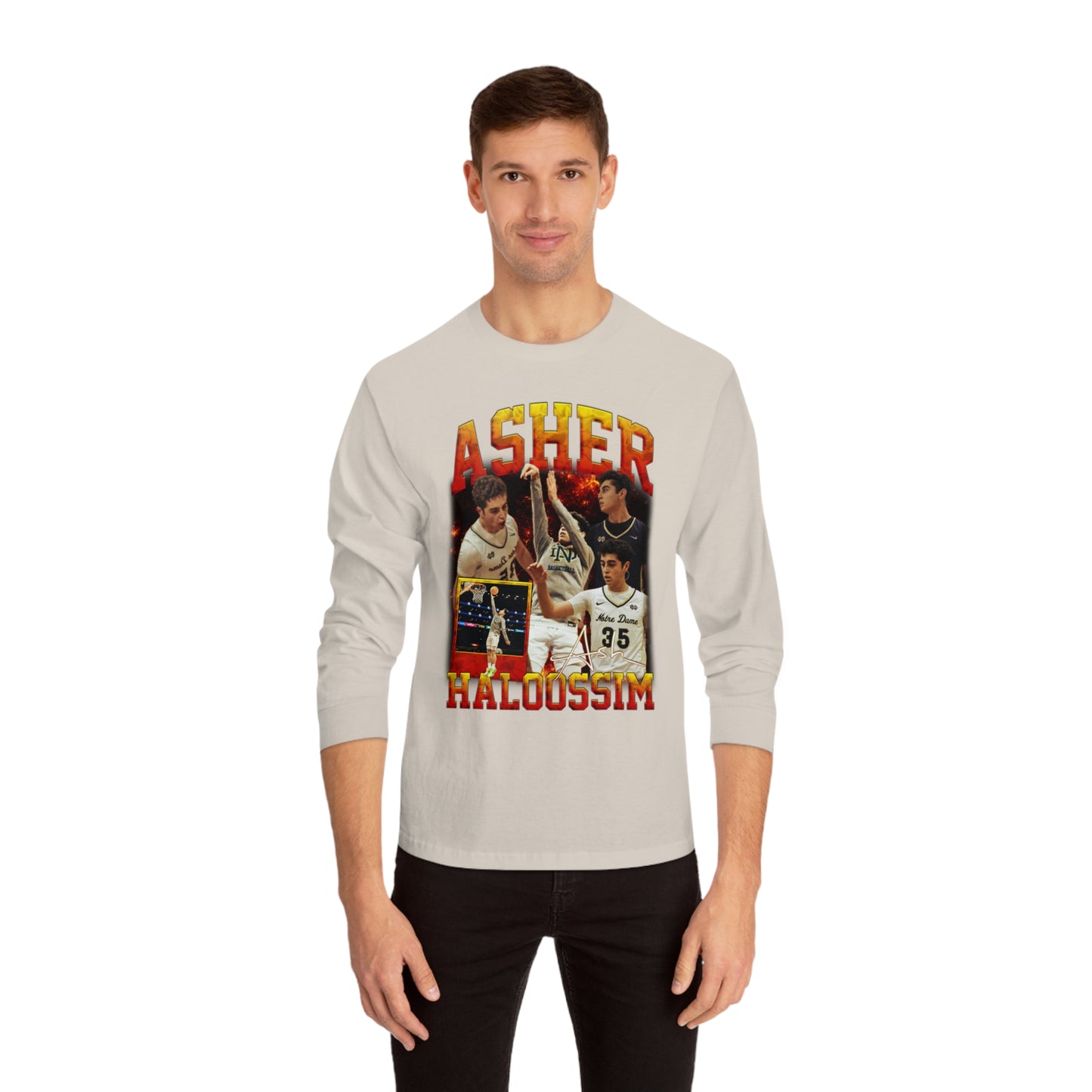 Asher Haloossim Classic Long Sleeve T-Shirt