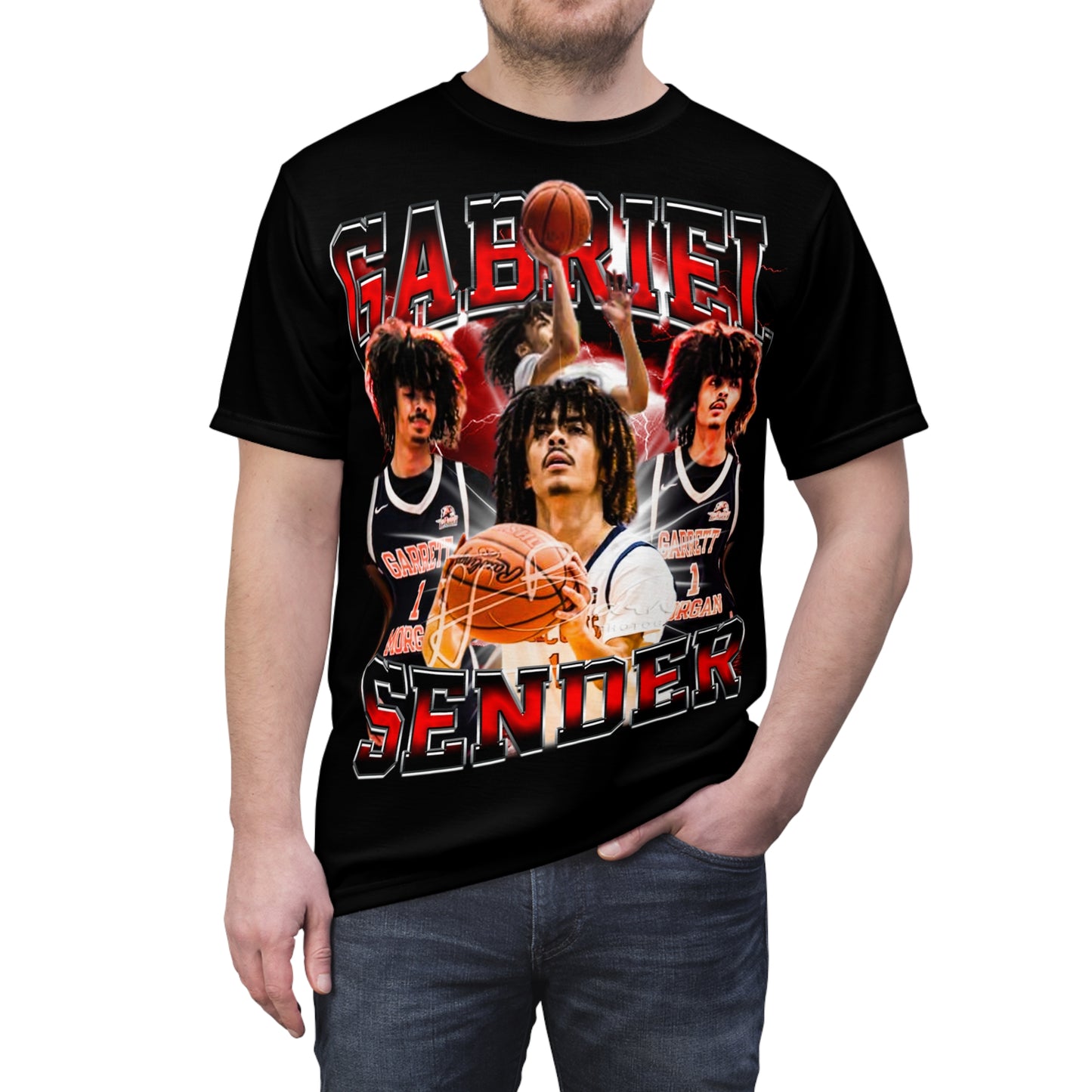Gabriel Sender Vintage Full Print Tee