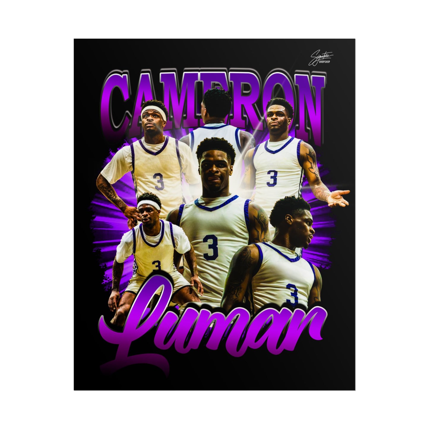 Cameron Lumar Poster