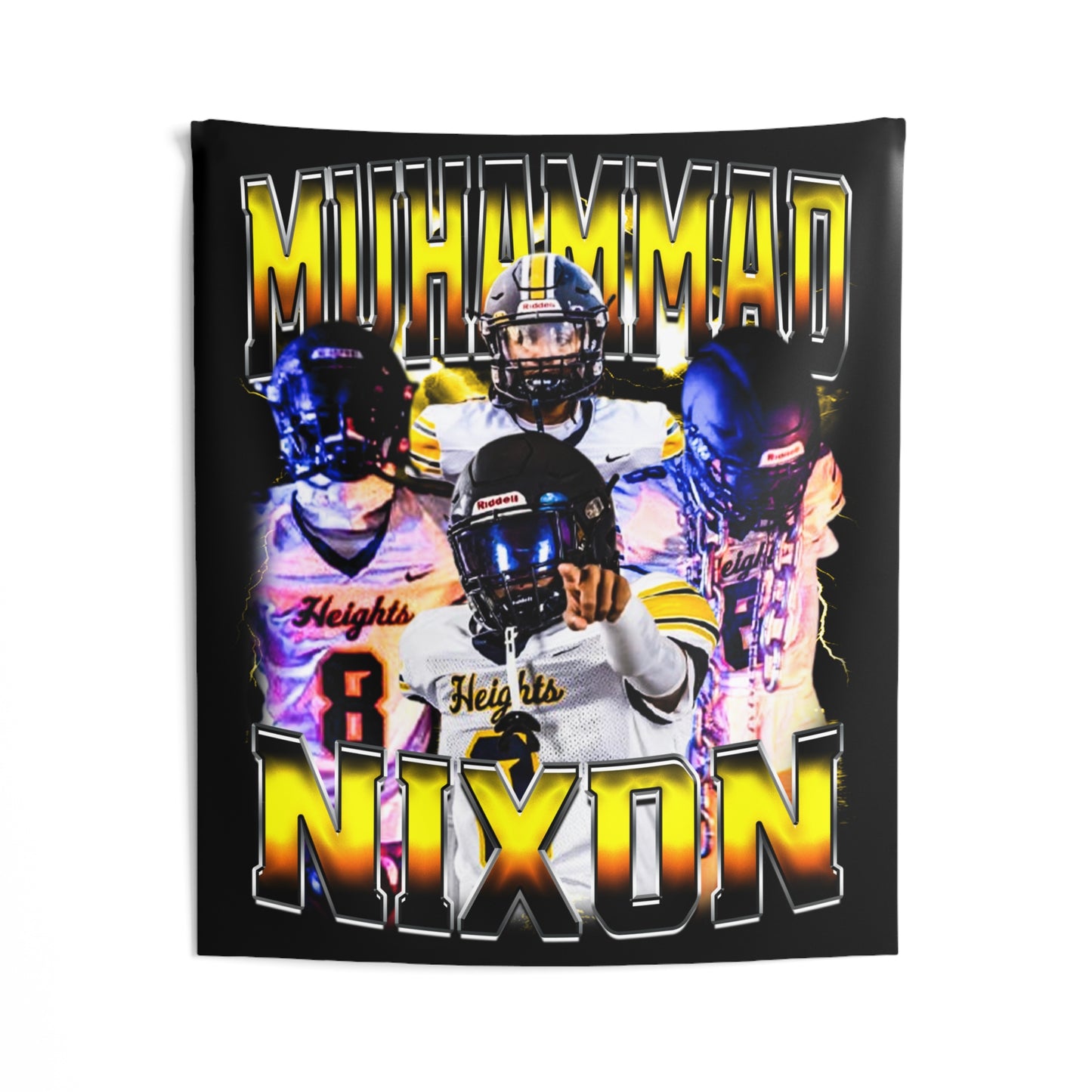 Muhammad Nixon Tapestry 50” x 60”