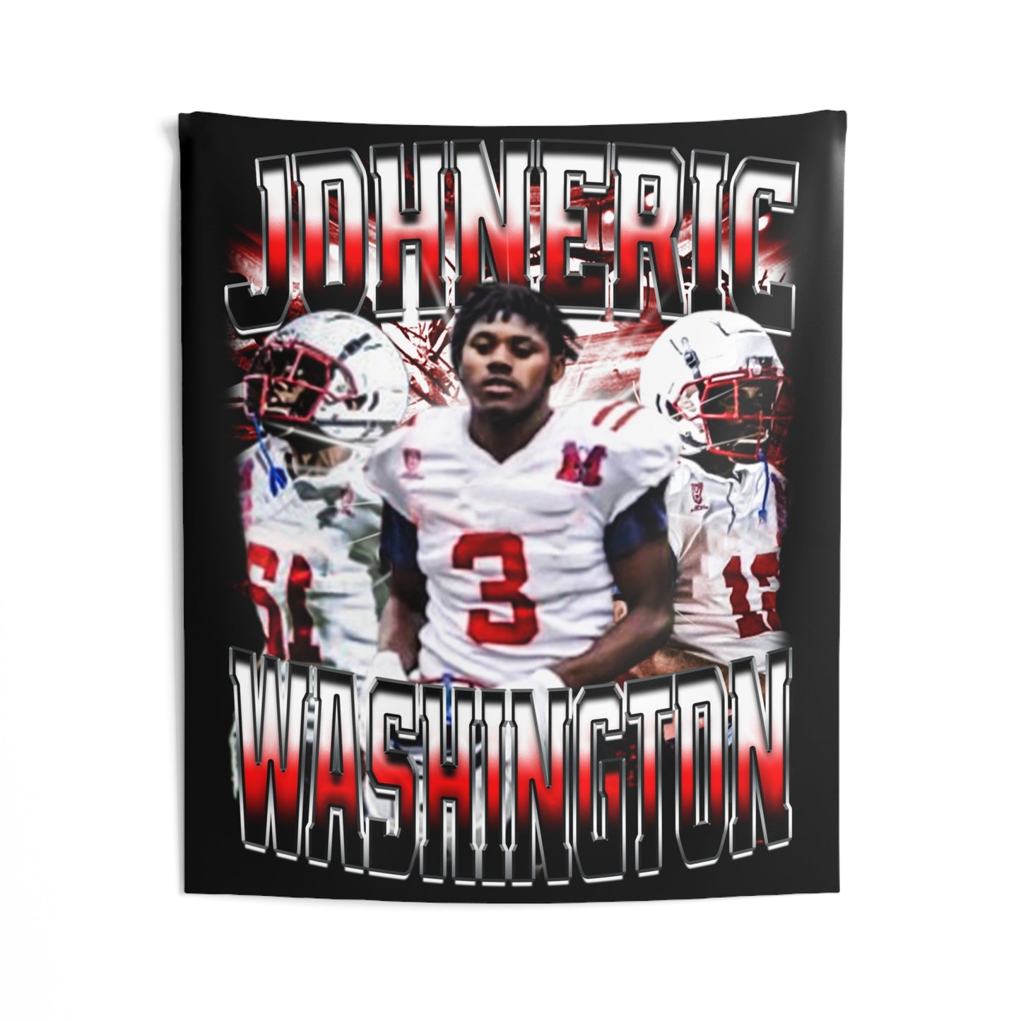 Johneric Washington Tapestry 50” x 60”