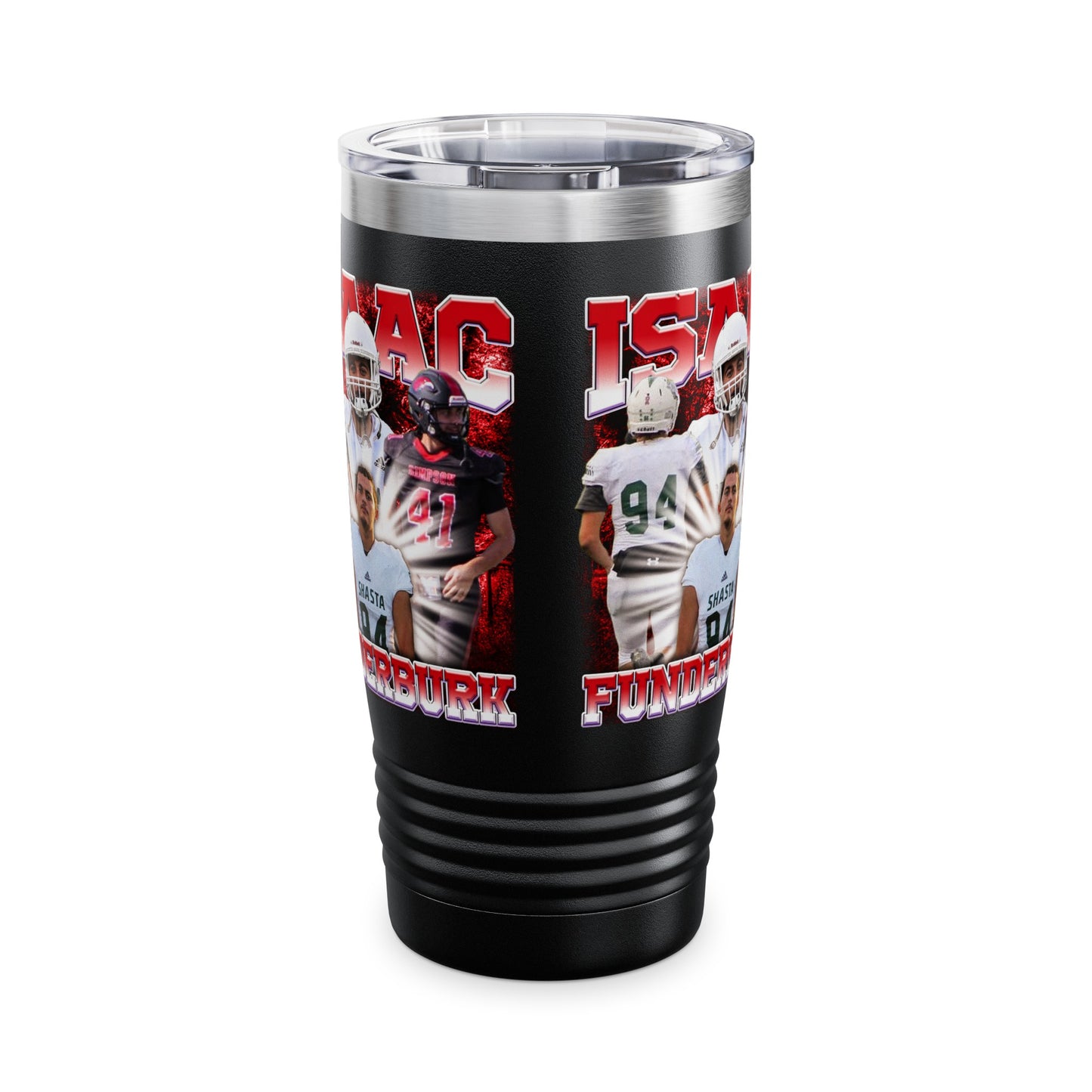 Isaac Funderburk Stainless Steel Tumbler