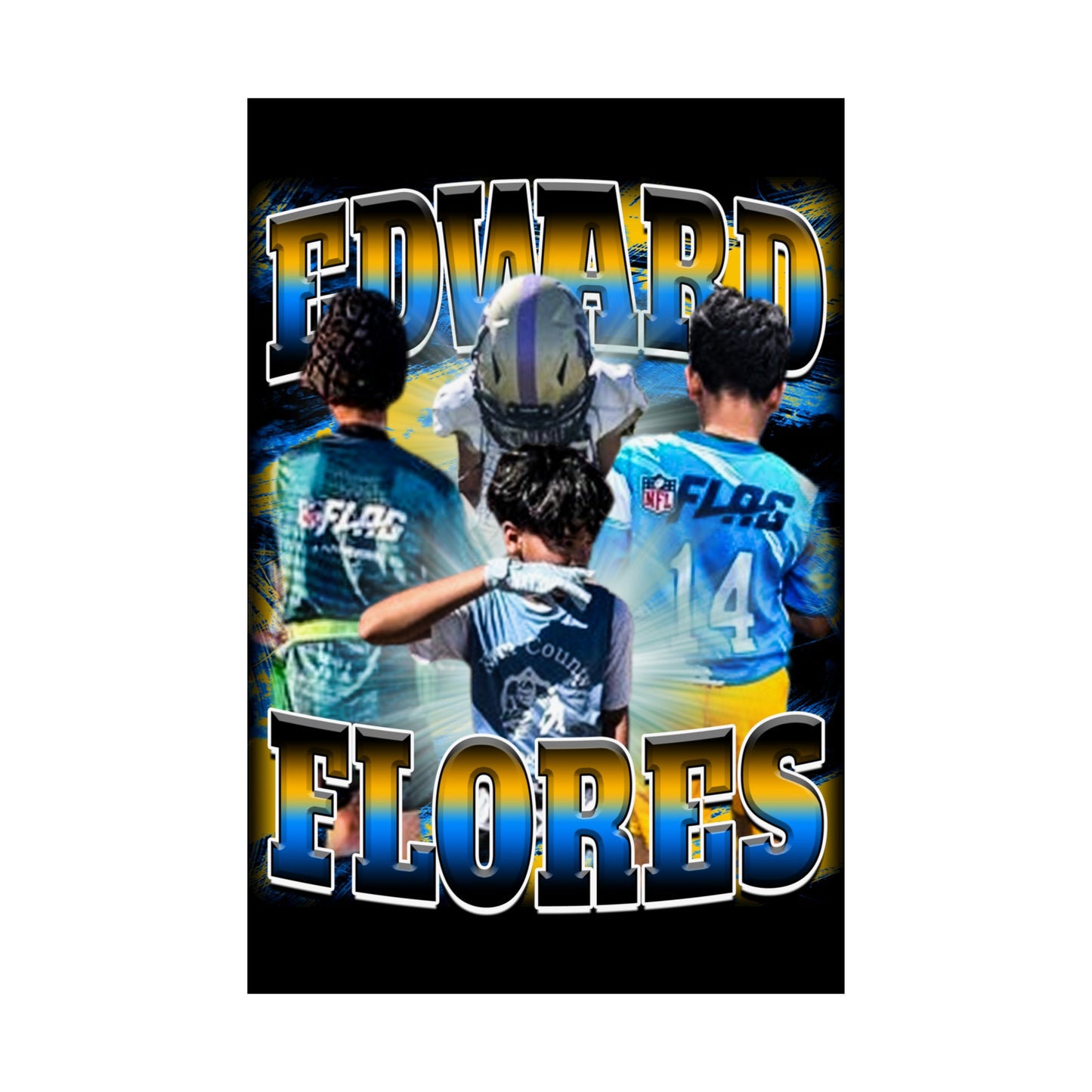 Edward Flores Poster 24" x 36"