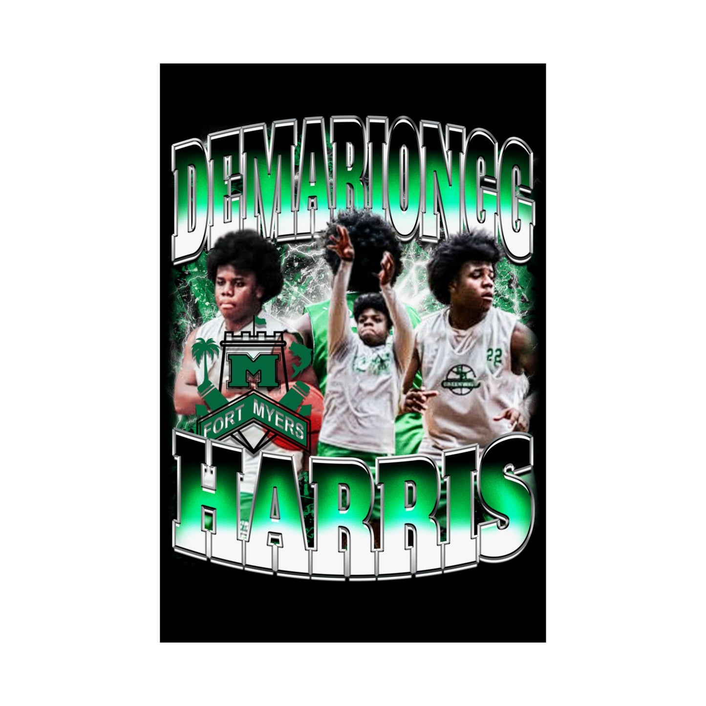 Demariongg Harris Poster 24" x 36"