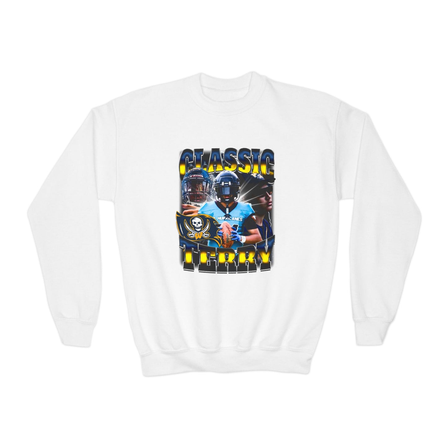 classic terry Youth Crewneck Sweatshirt