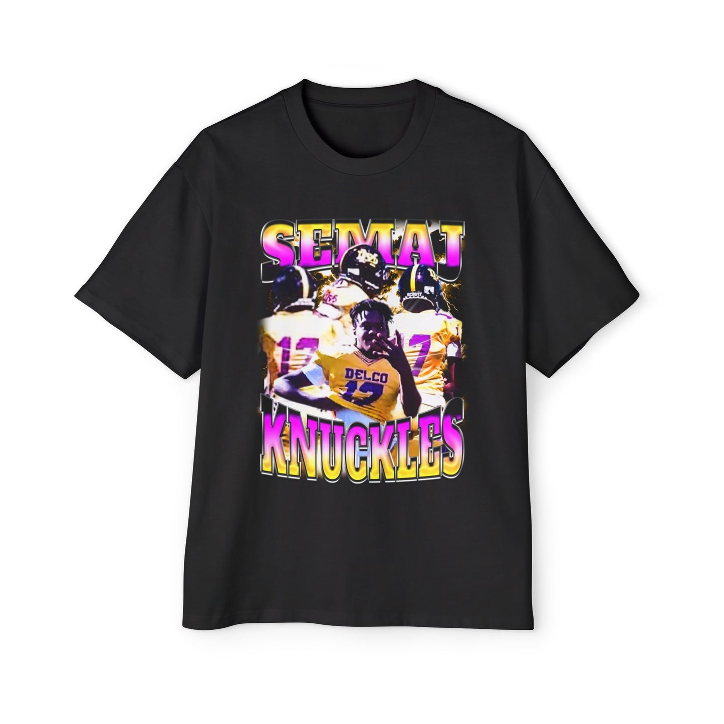 Semaj Knuckles Oversized Retro Tee