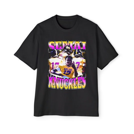 Semaj Knuckles Oversized Retro Tee