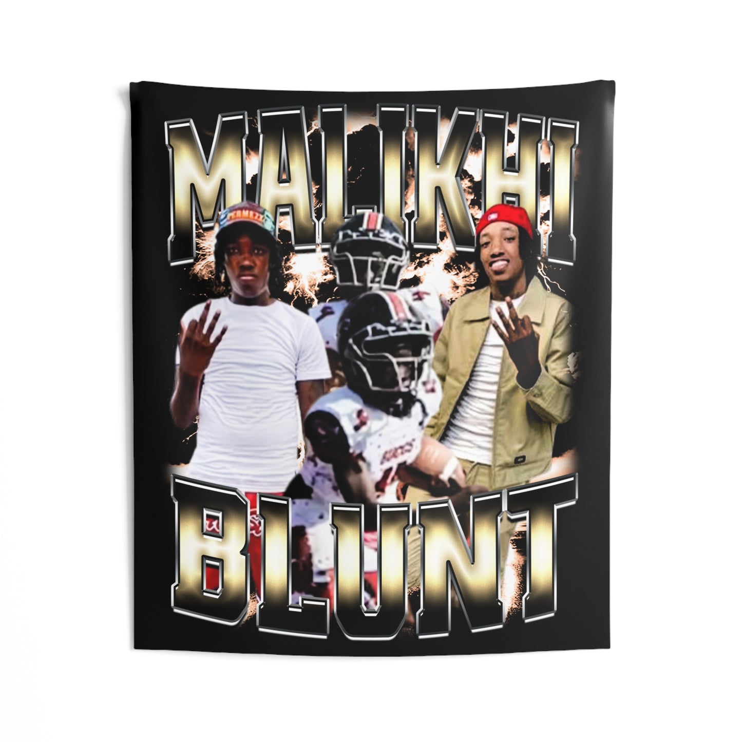Malikhi Blunt Tapestry 50” x 60”