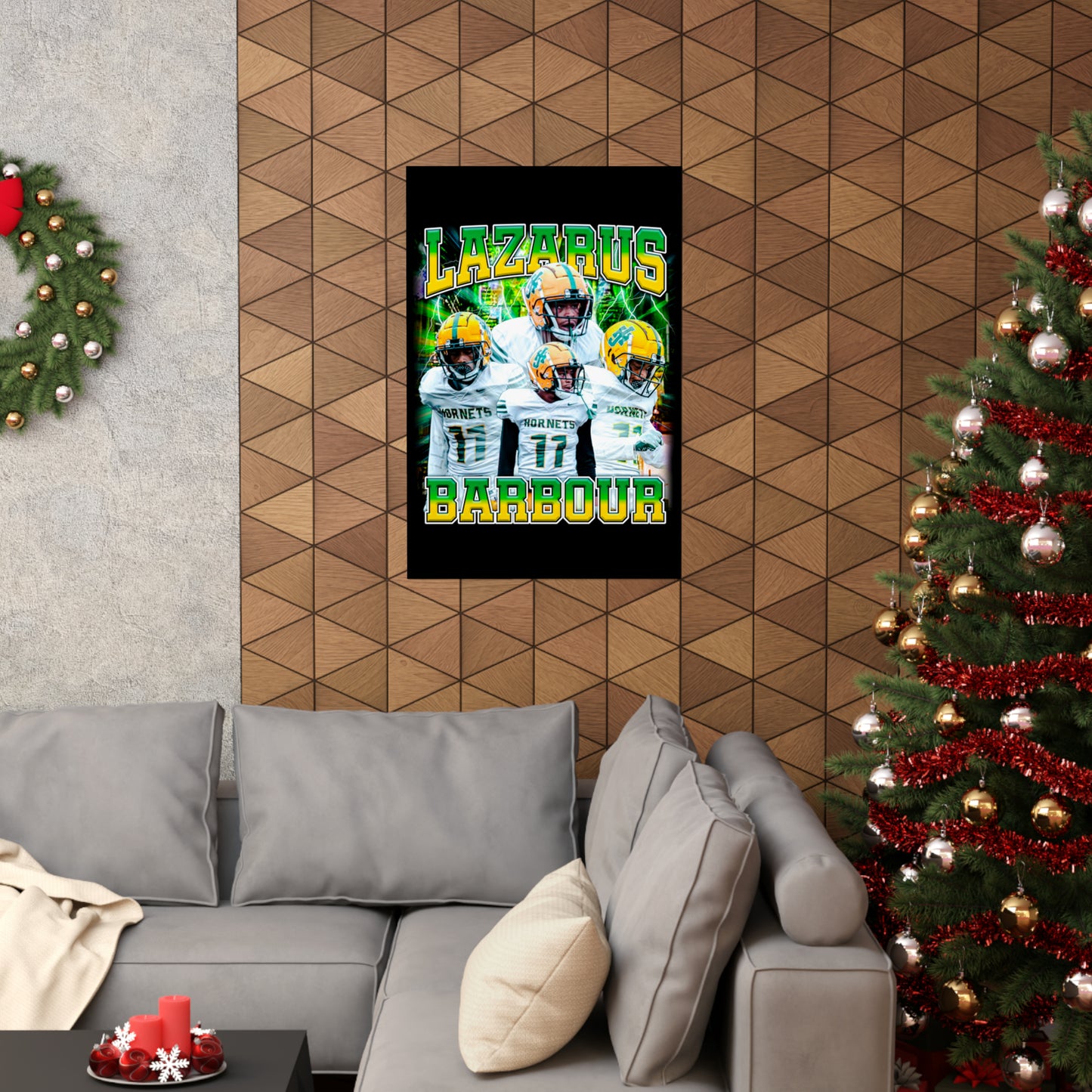 Lazarus Barbour Poster