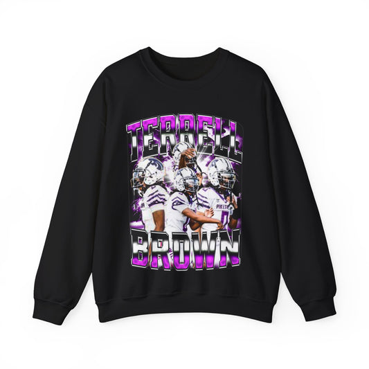 Terrell Brown Crewneck Sweatshirt
