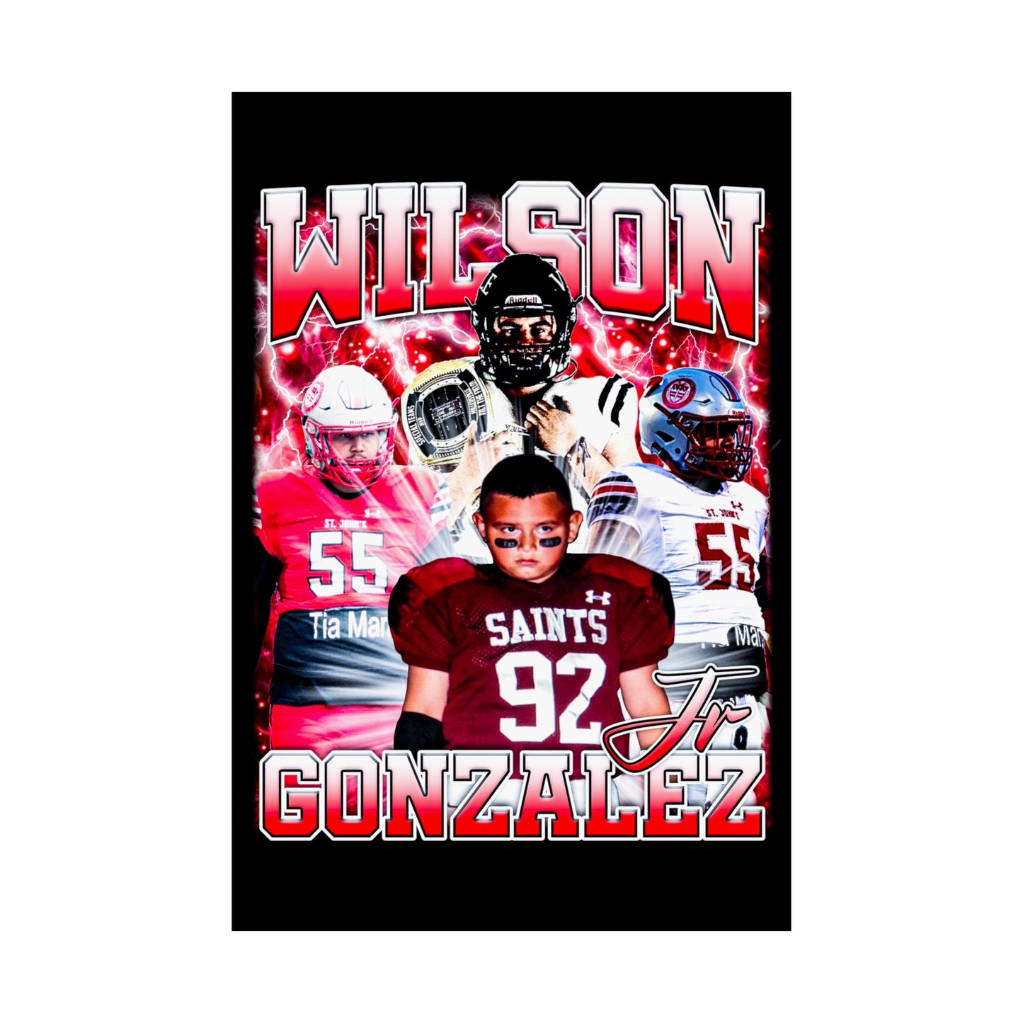 Wilson Gonzalez Jr Poster 24" x 36"