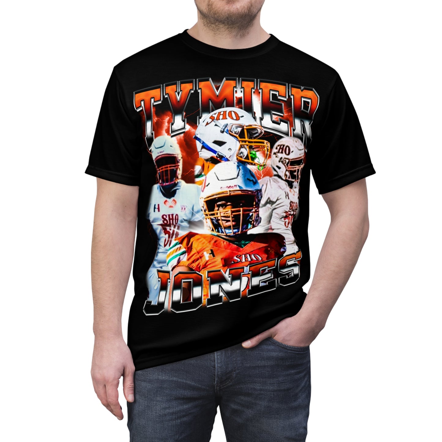 Tymier Jones Vintage Full Print Tee