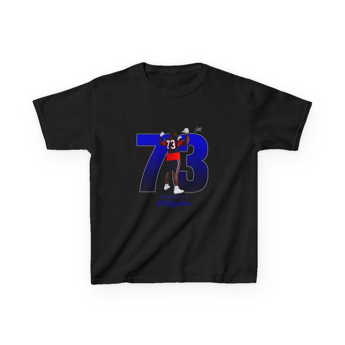Kemonte Myles Youth Heavy Cotton Tee