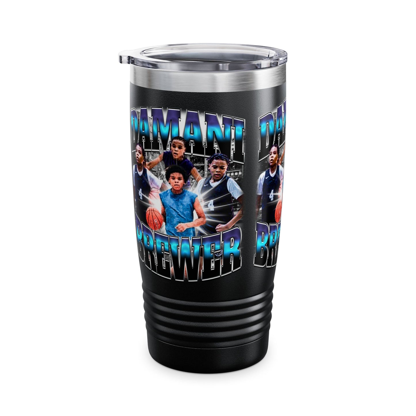 Damani Brewer Stainless Steal Tumble