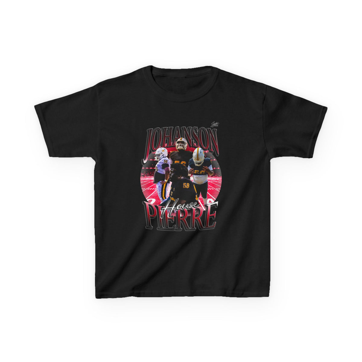 Johanson Pierre Youth Heavy Cotton Tee