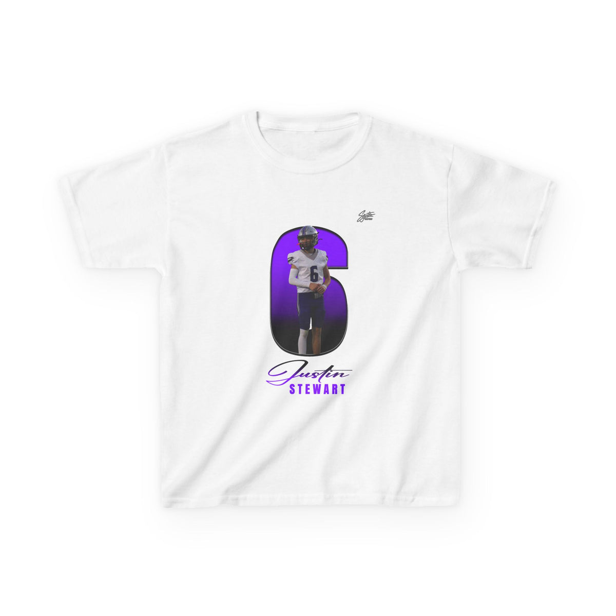 Justin Stewart Youth Heavy Cotton Tee