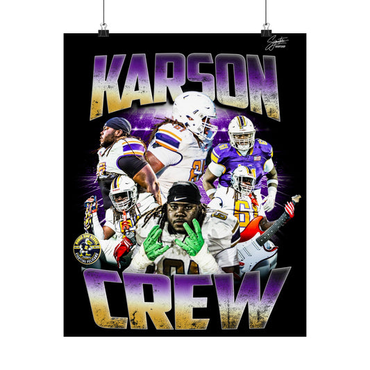Karson Crew Poster