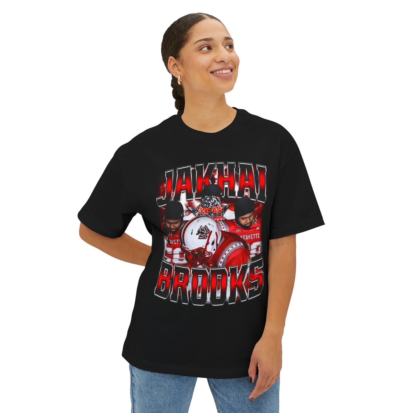 Jakhai Brooks Oversized Vintage Tee