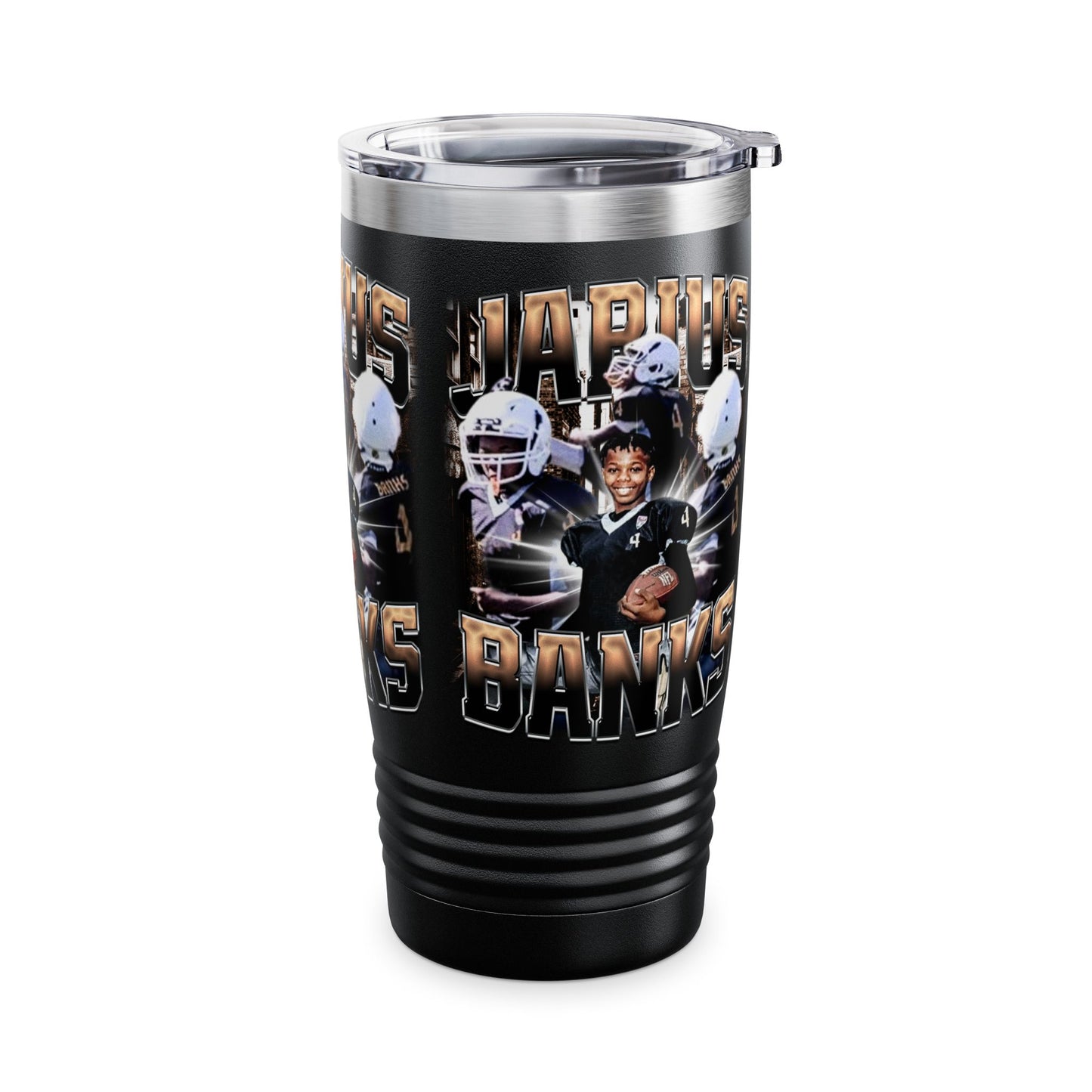 Jarius Banks Stainless Steal Tumbler