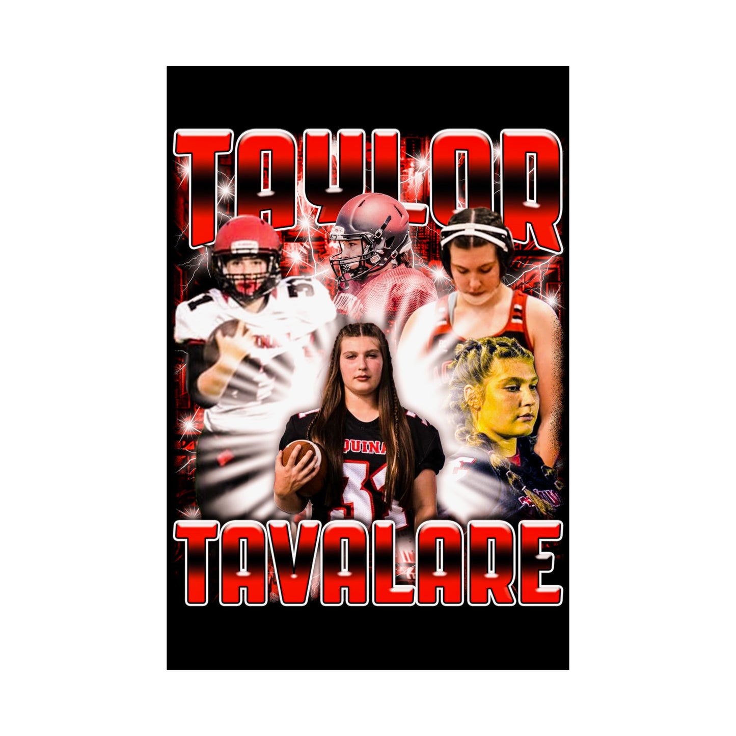 Taylor Tavalare Poster 24" x 36"