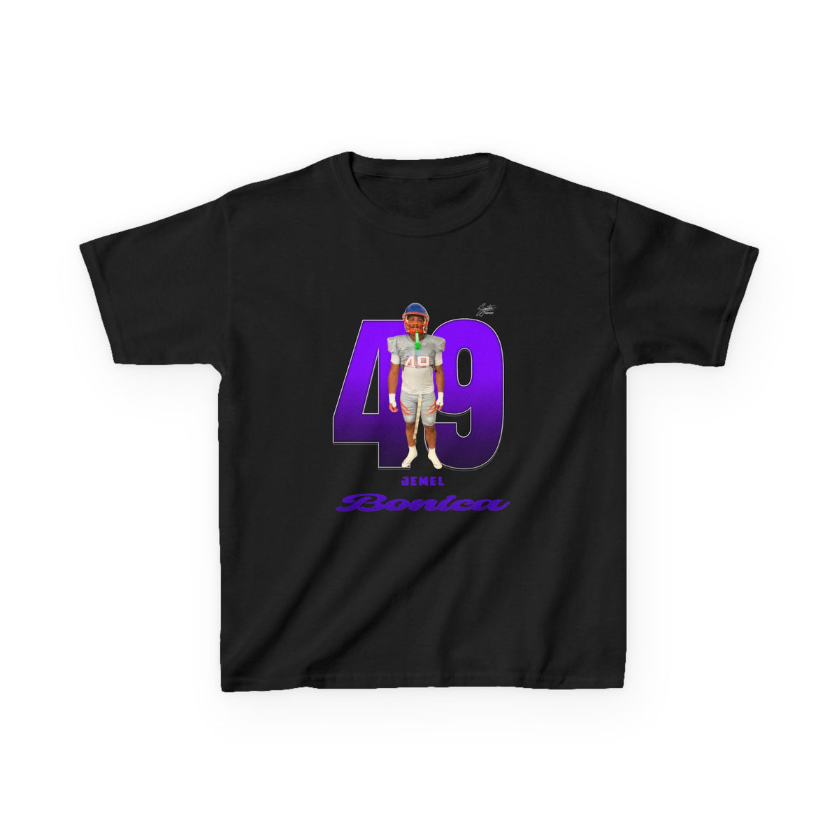 Jemel Bonica Youth Heavy Cotton Tee