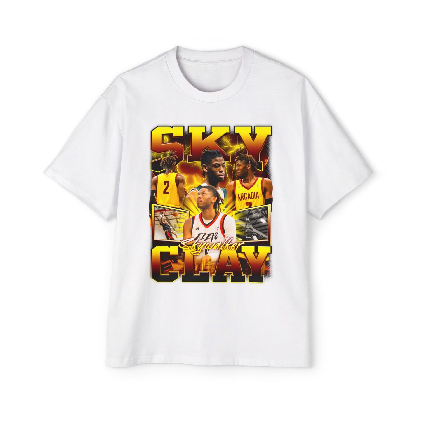Sky Clay Heavy Oversized Tee