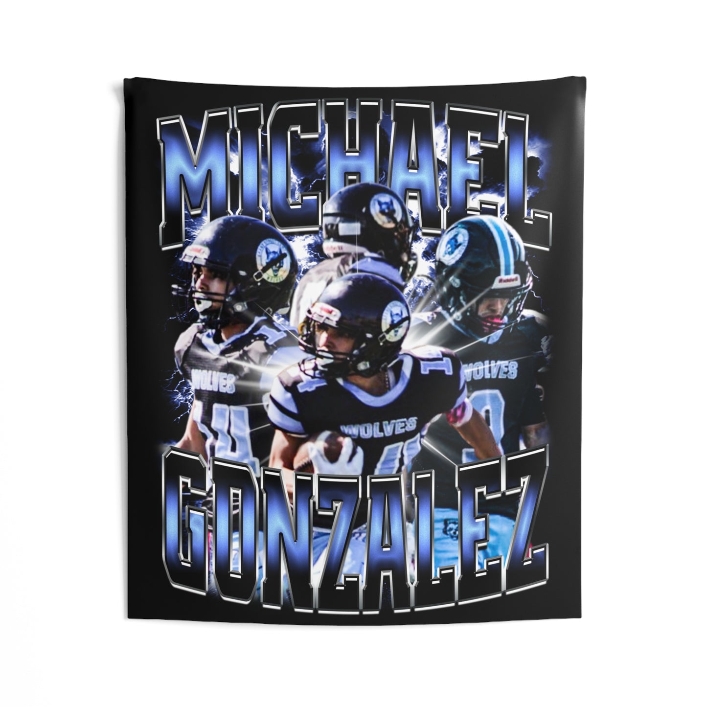 Michael Gonzalez Tapestry 50” x 60”