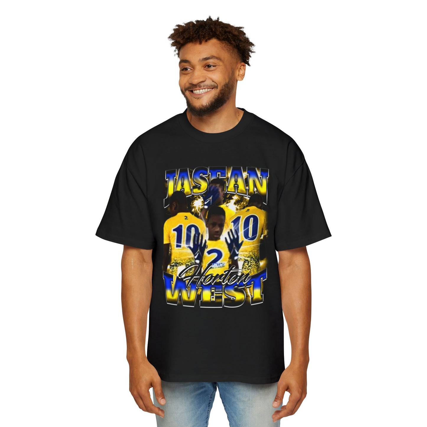 Jasean Horton West Oversized Retro Tee