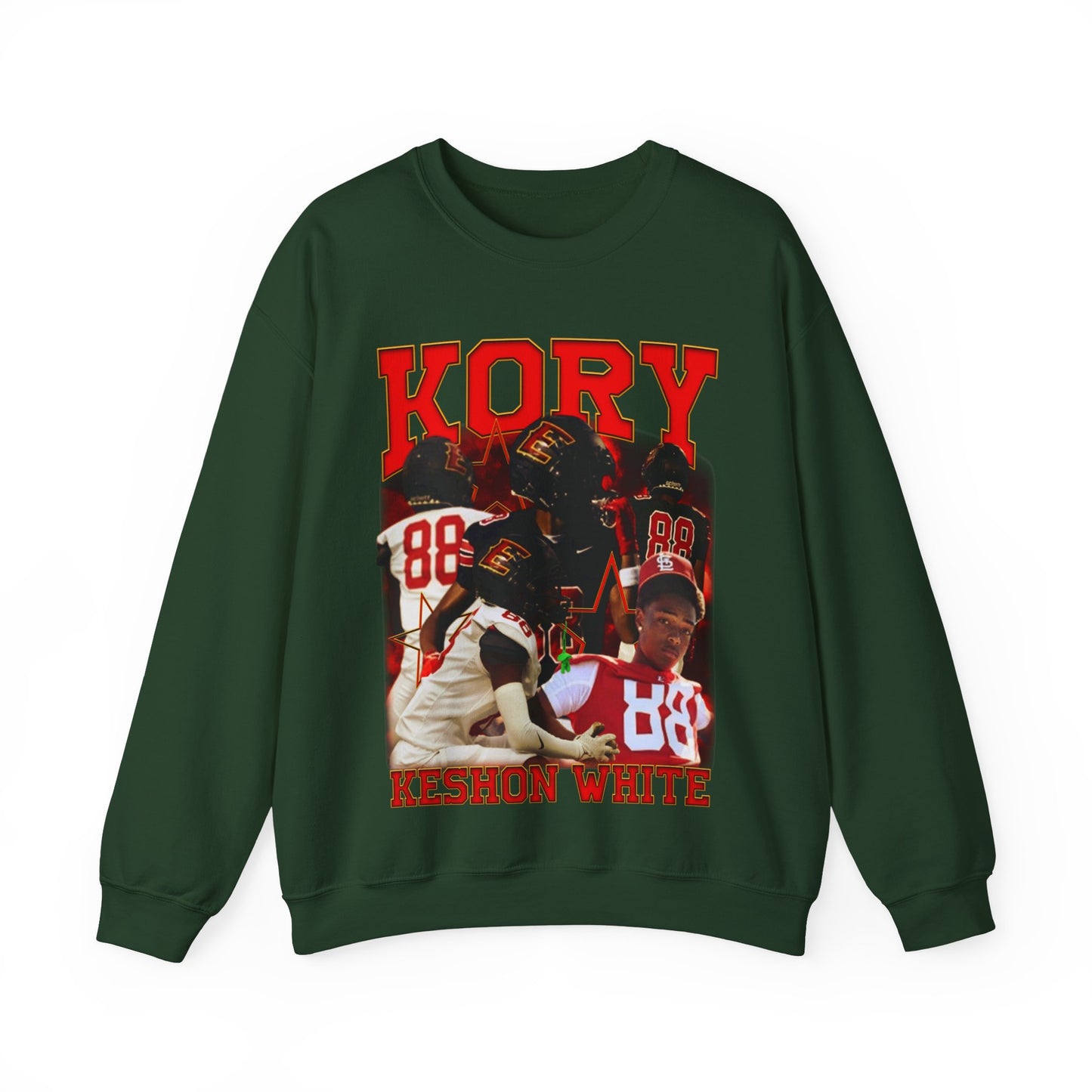 Kory Keshon White Crewneck Sweatshirt