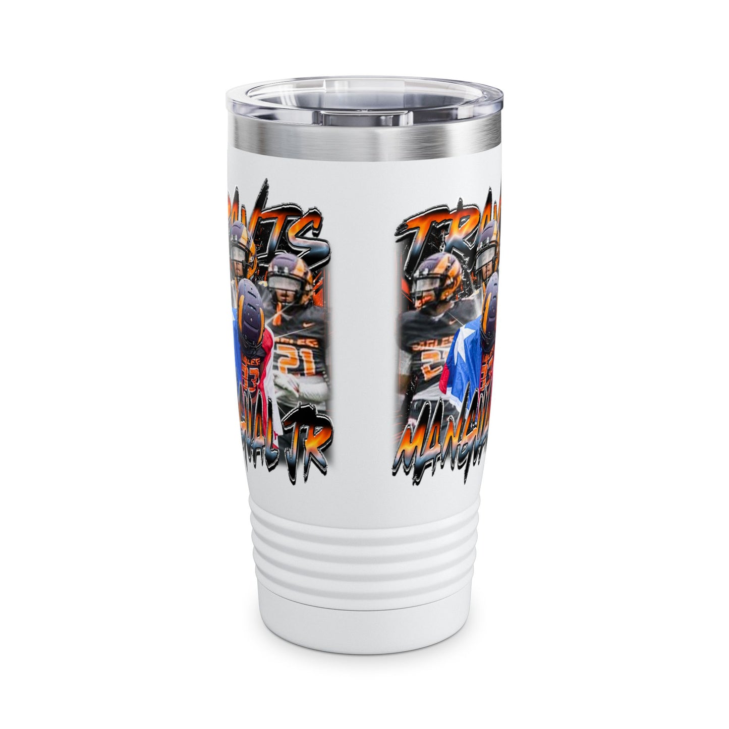 Travis Mangual Jr Stainless Steal Tumbler