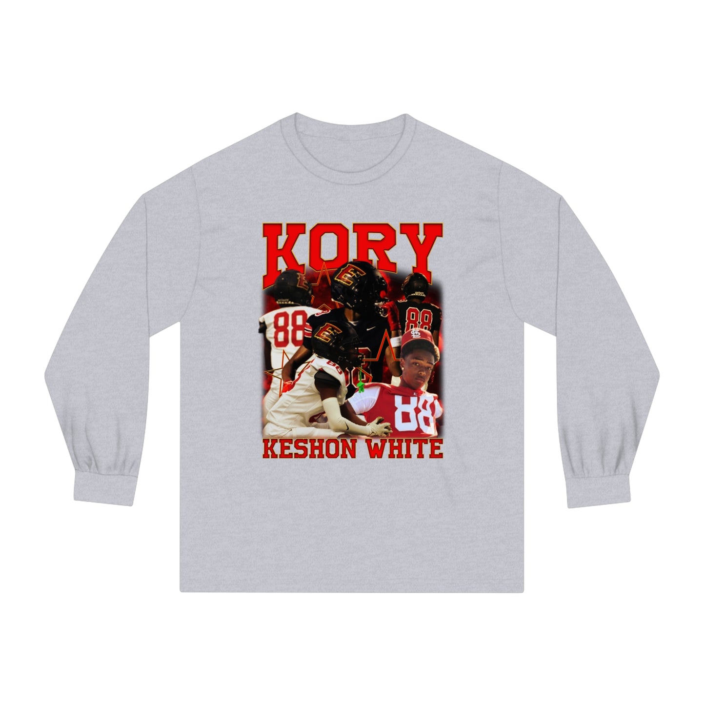 Kory Keshon White Long Sleeve T-Shirt