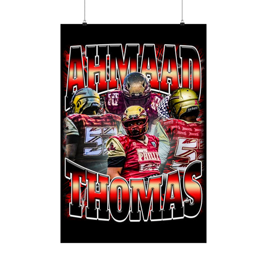 Ahmaad Thomas Poster 24" x 36"