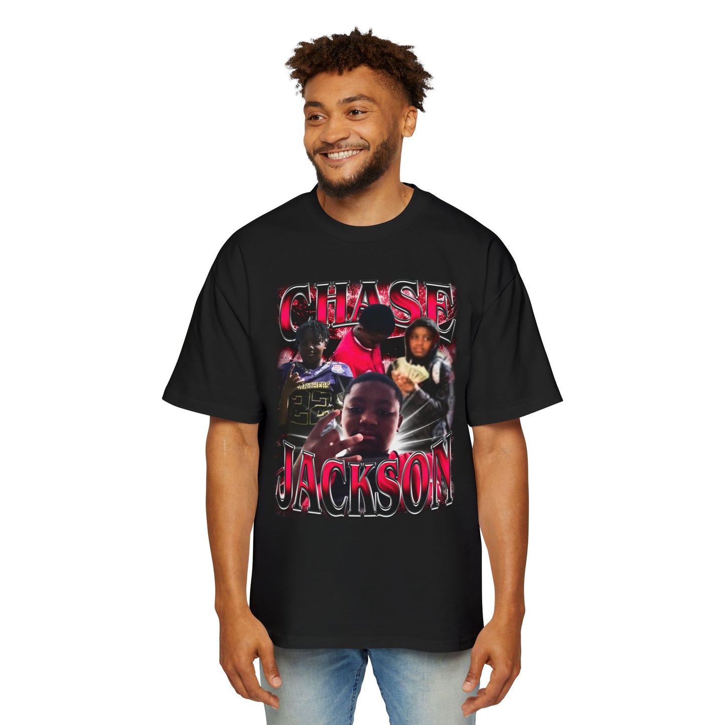 Chase Jackson Oversized Retro Tee