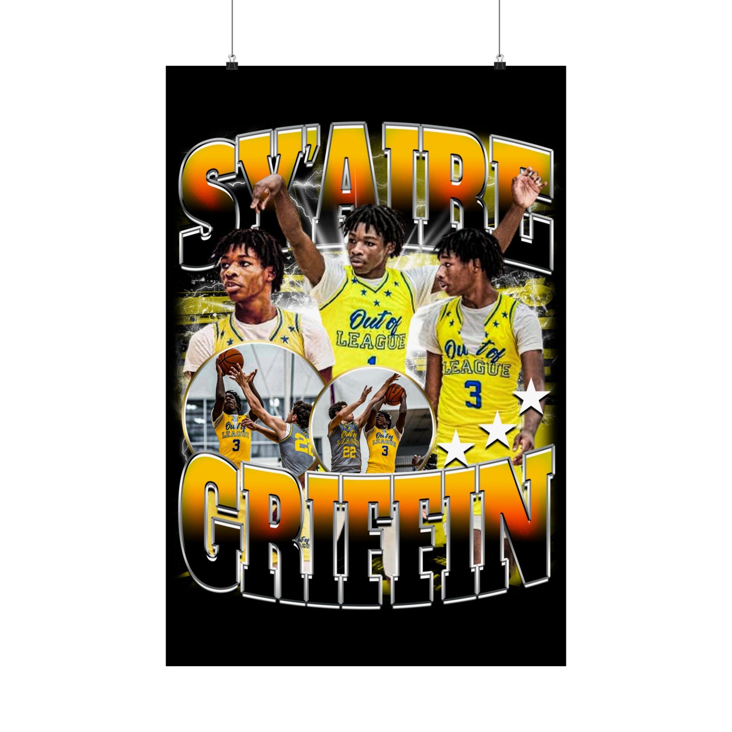 Sy'aire Griffin Poster 24" x 36"