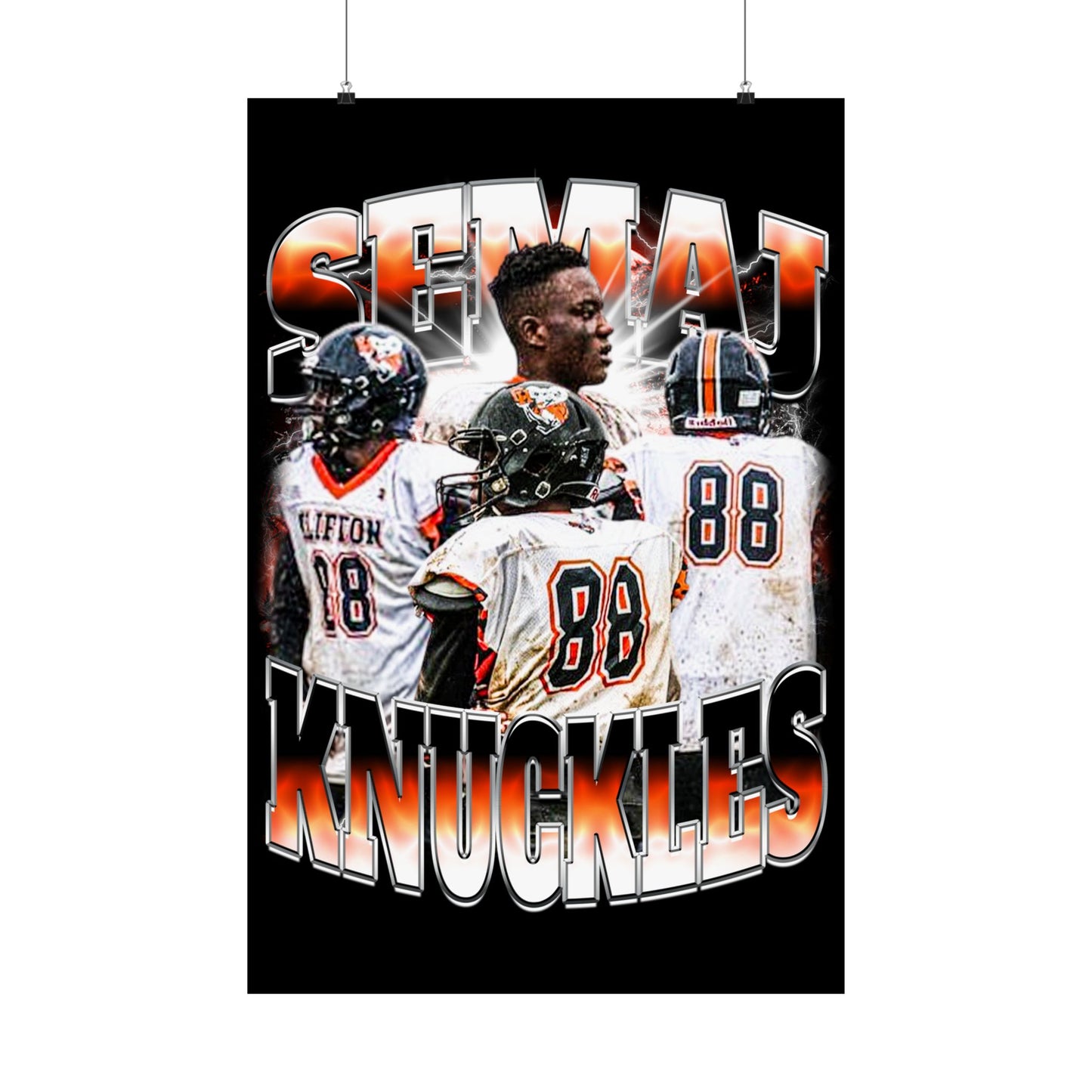 Semaj Knuckles Poster 24" x 36"