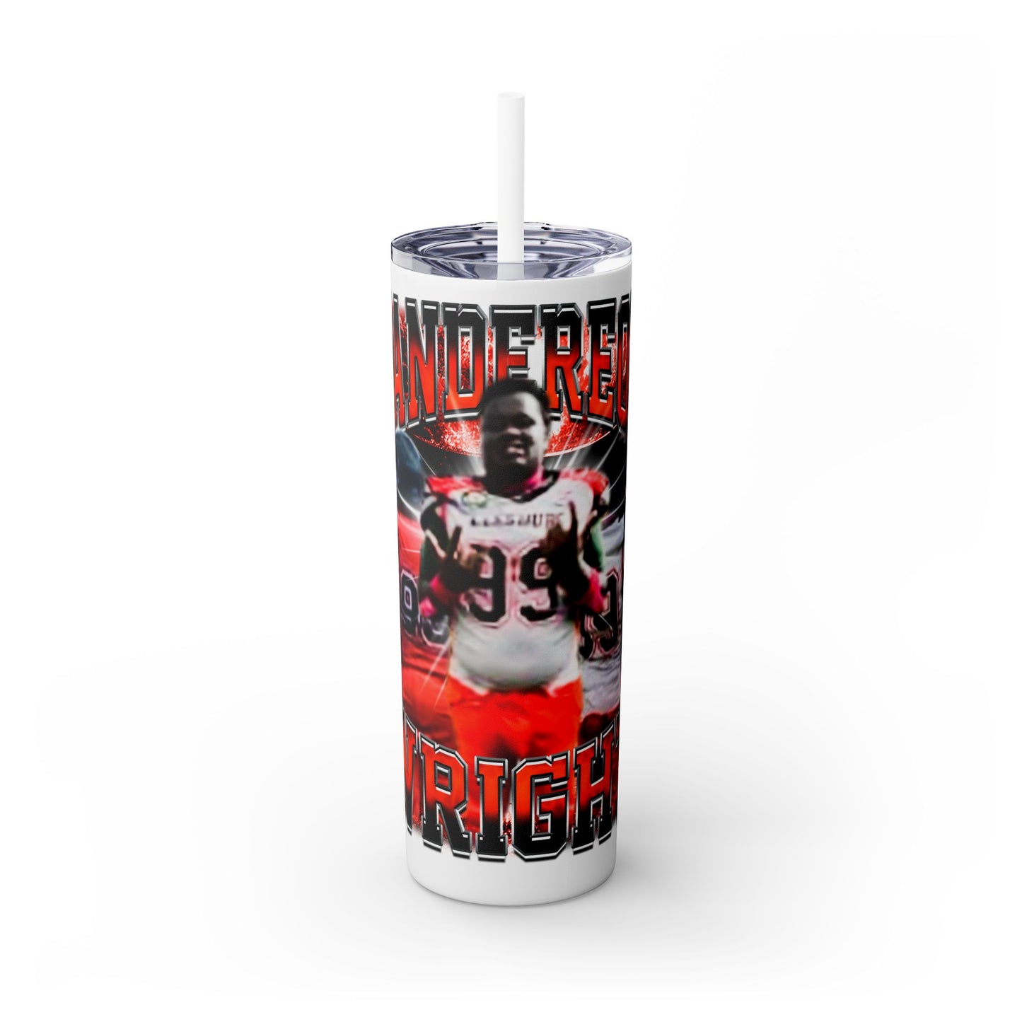 Sandereon Wright Stainless Steal Tumbler